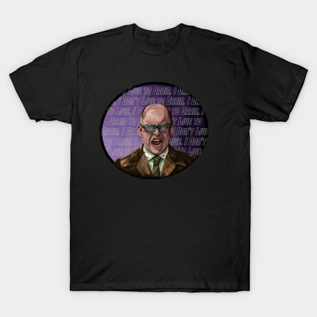 I don’t live to drain, I drain to live - Colin Robinson T-Shirt by xandra-homes